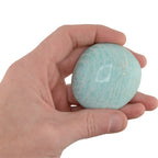 Large Amazonite Palm Stone
