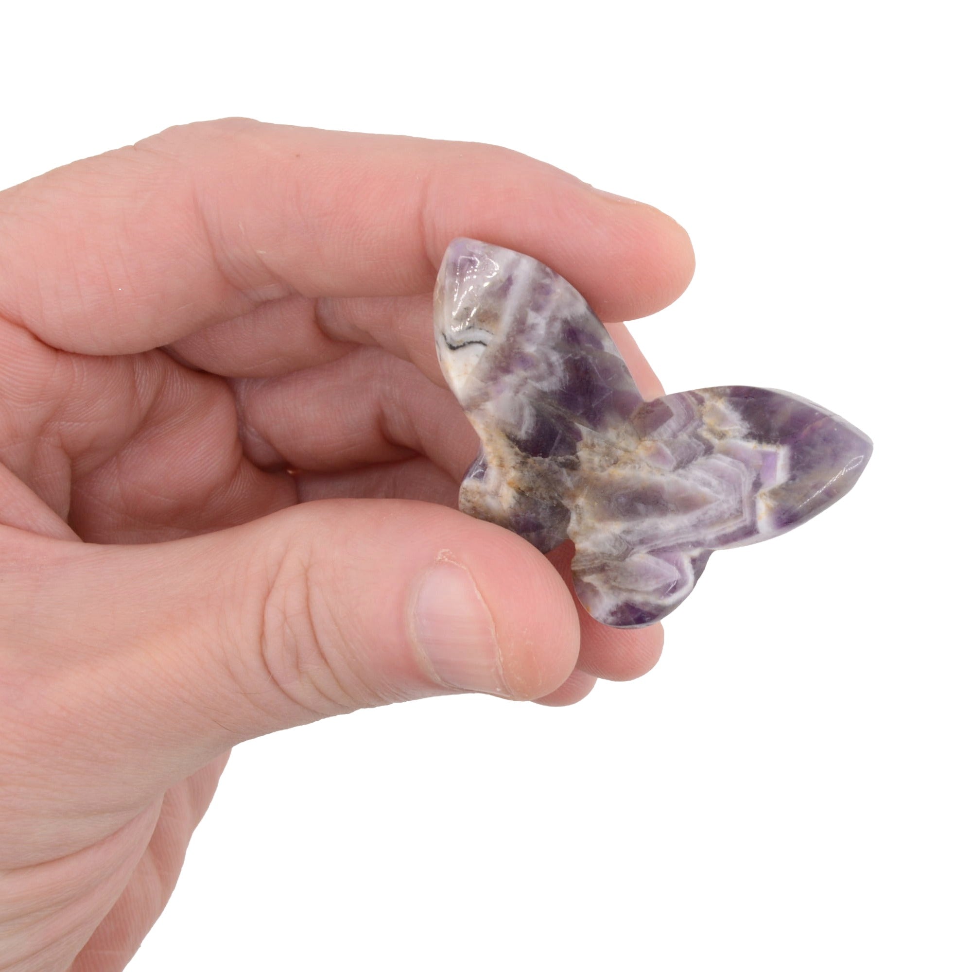 Butterfly Mixed Gemstone Carvings - 4cm