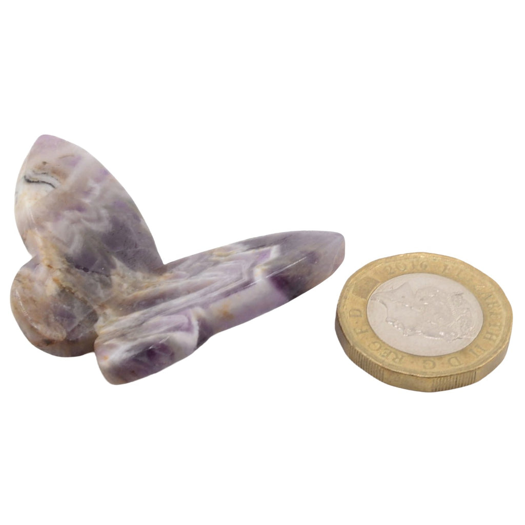 Butterfly Mixed Gemstone Carvings - 4cm