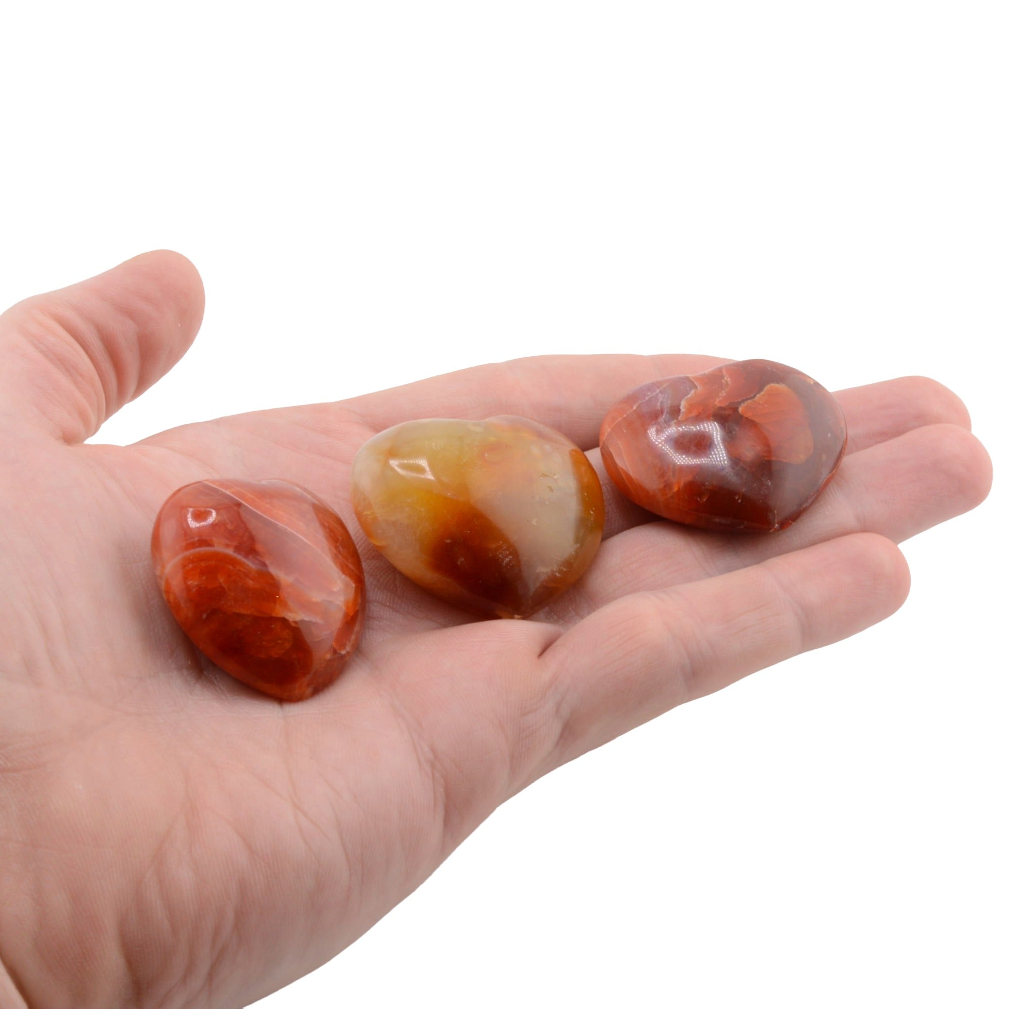 Carnelian Heart (35 to 45mm)