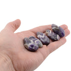 Chevron Dream Amethyst Tumble Stone
