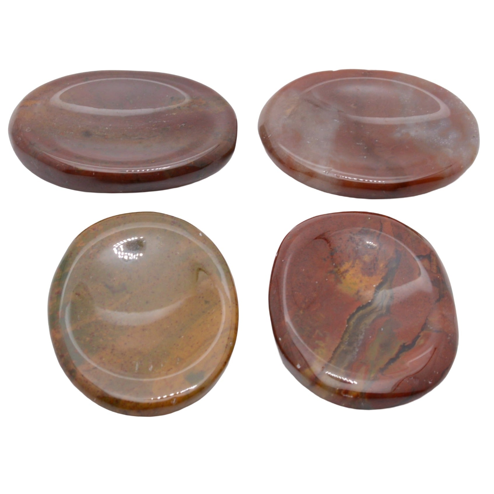 Fancy Jasper Gemstone Worry stone