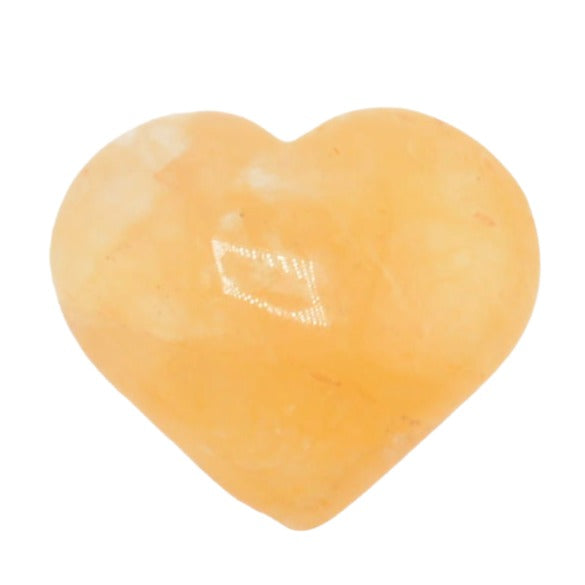 Golden Healer Crystal Heart (30 to 35mm)