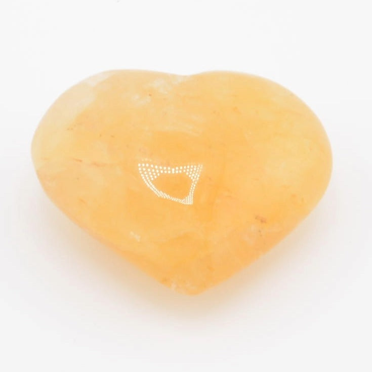 Golden Healer Crystal Heart (30 to 35mm)