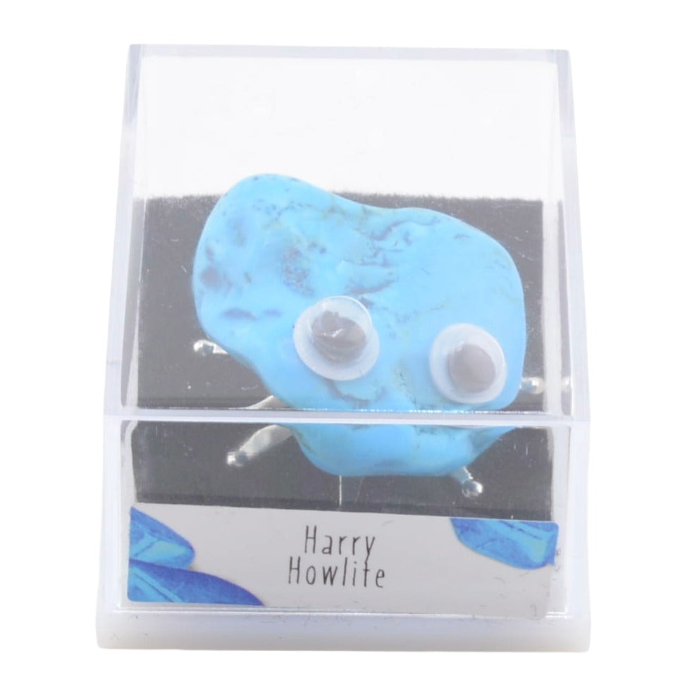 Gem Bug Tumble Stone Fun Creature in Display Case