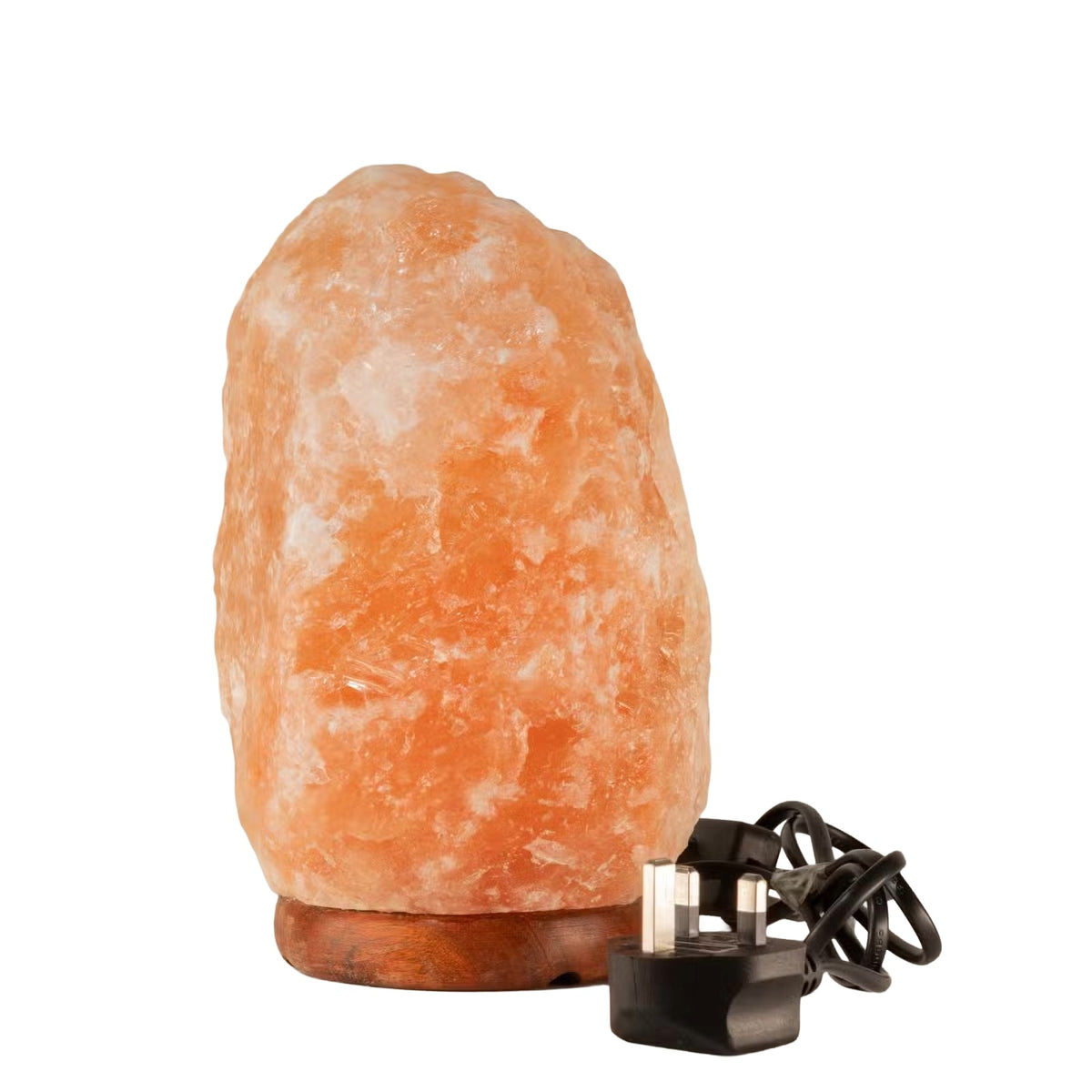 Himalayan Salt Lamp - UK Plug and bulb - Various Sizes