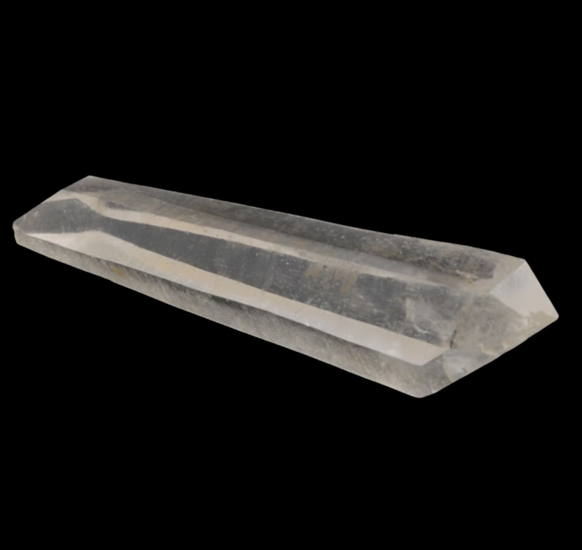 Laser Quartz Double Terminated Clear Point - 88mm - La Belleza, Santander Dept., Columbia