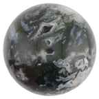 Moss Agate Crystal Sphere - 65mm