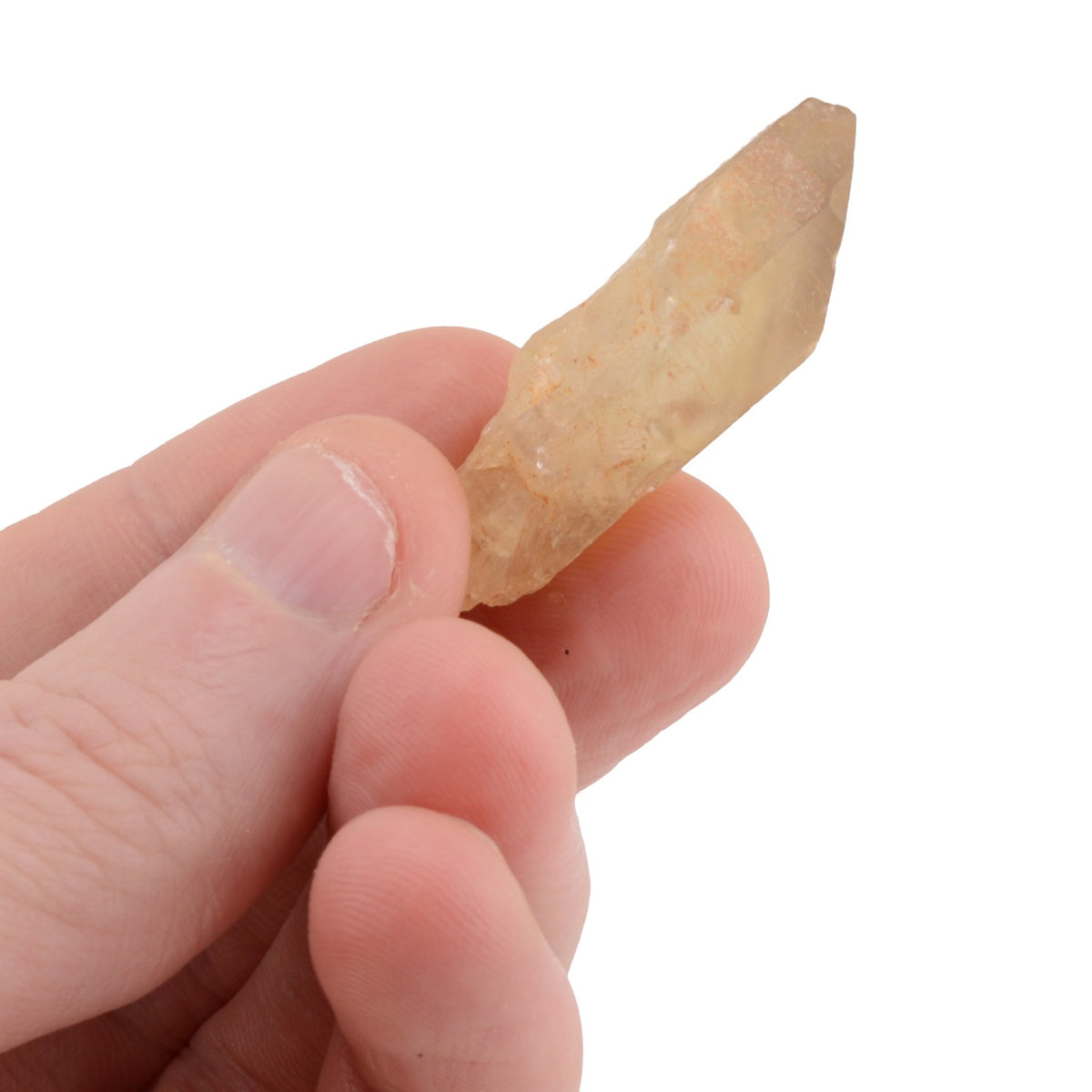 Natural Rough Citrine Crystal Point - 38mm TO 42mm Zambia, South Africa