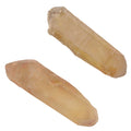 Natural Rough Double Terminated Citrine Crystal Points - 45mm TO 55mm Zambia, South Africa