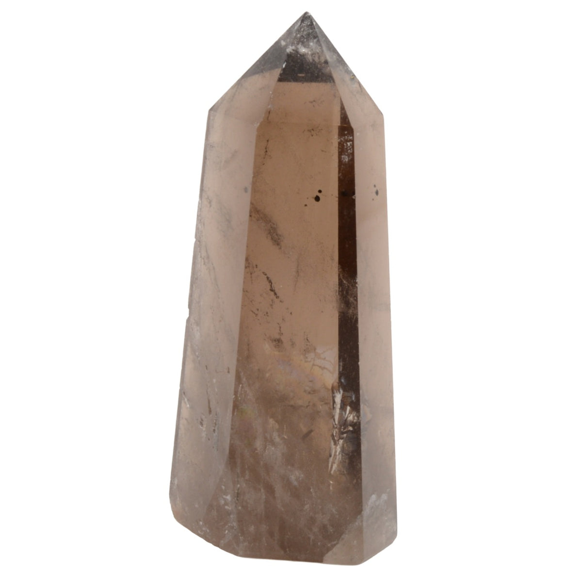 Natural Smoky Quartz Crystal Tower
