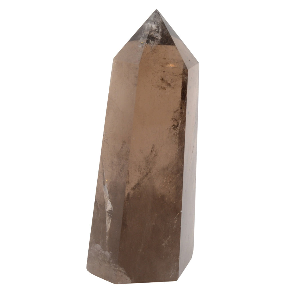 Natural Smoky Quartz Crystal Tower