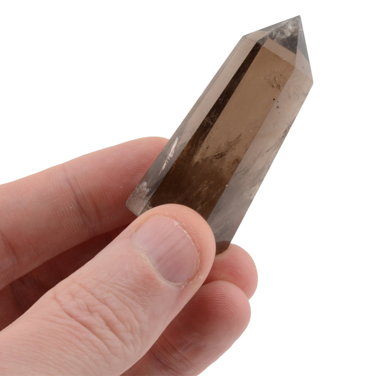 Natural Smoky Quartz Crystal Tower