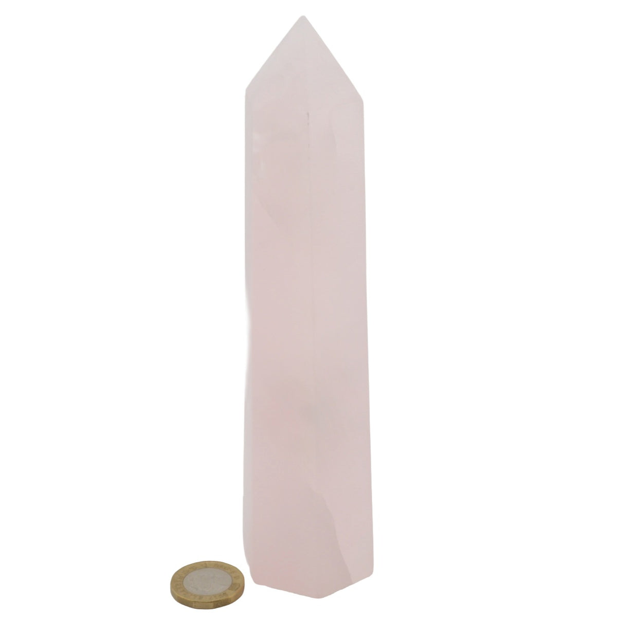 Large Pink Calcite Crystal Tower, UV Reactive 175mm