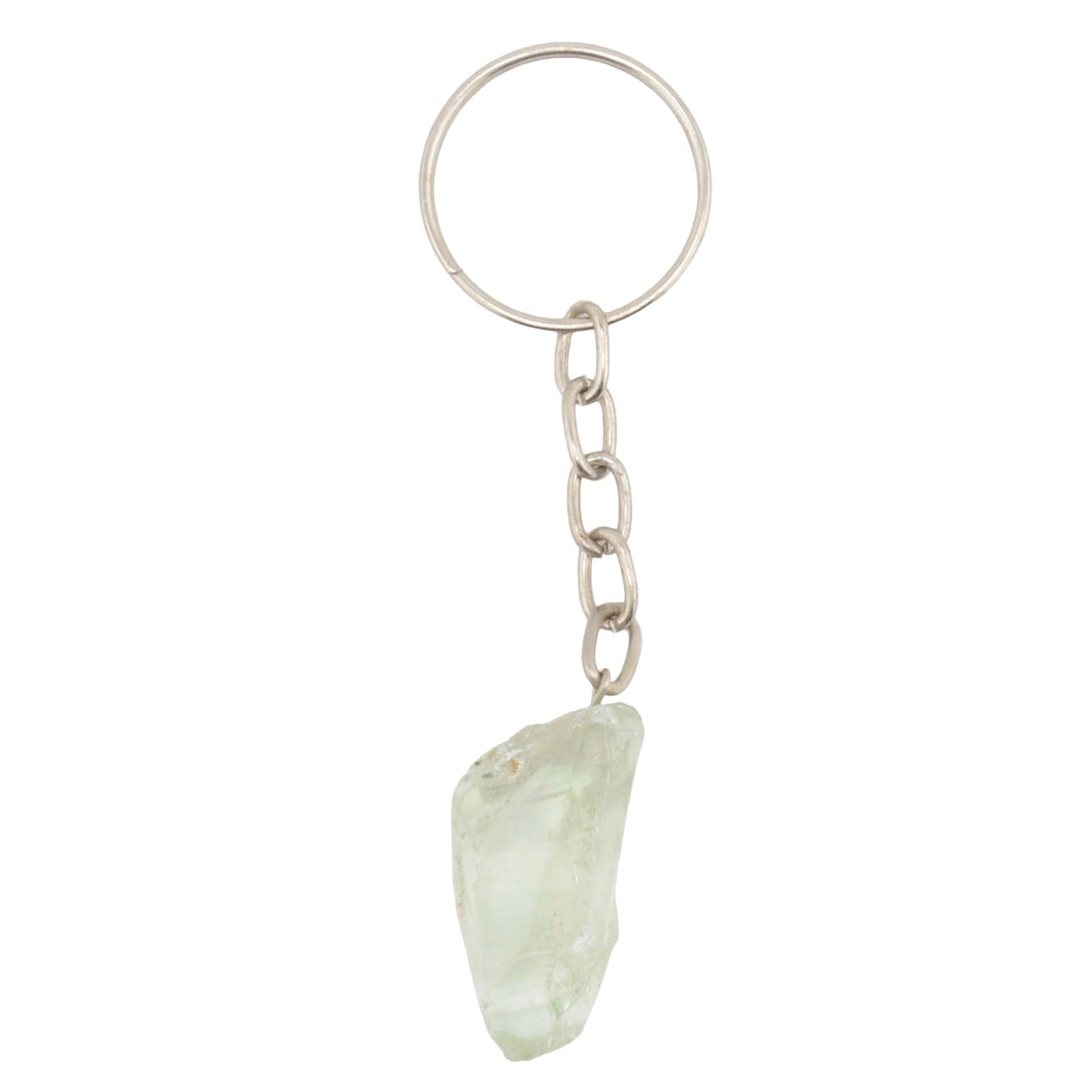 Prasiolite Crystal Keyring (small)