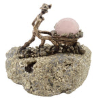 Miner Figurine on Pyrite