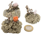 Miner Figurine on Pyrite