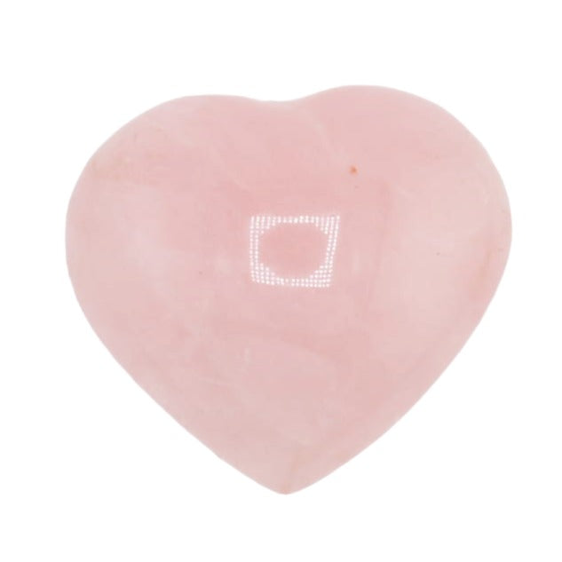 Rose Quartz Crystal Heart (30 to 35mm)