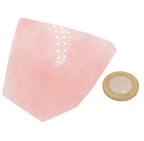 Rose Quartz Polished Crystal Freeform