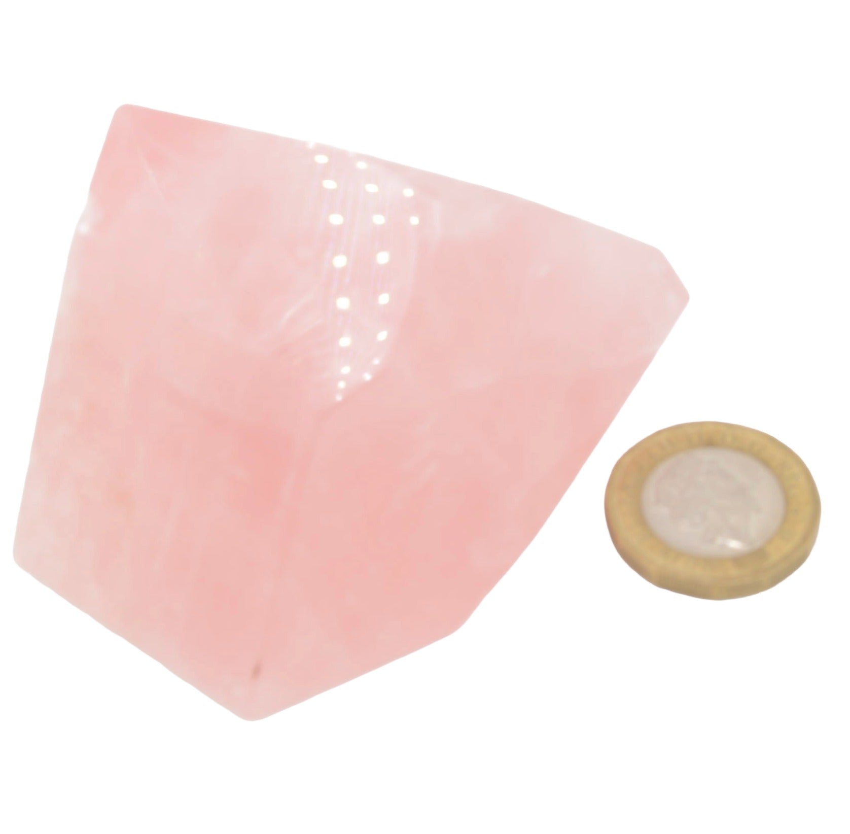 Rose Quartz Polished Crystal Freeform