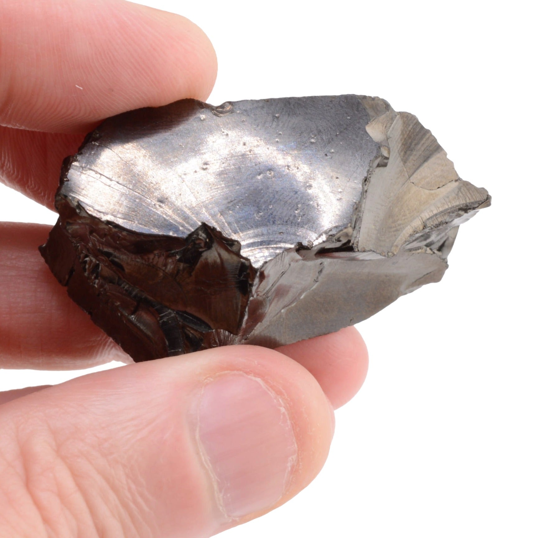 Raquirite (Shungite) Specimen - 23g - Bolivar, Santander Dept, Colombia