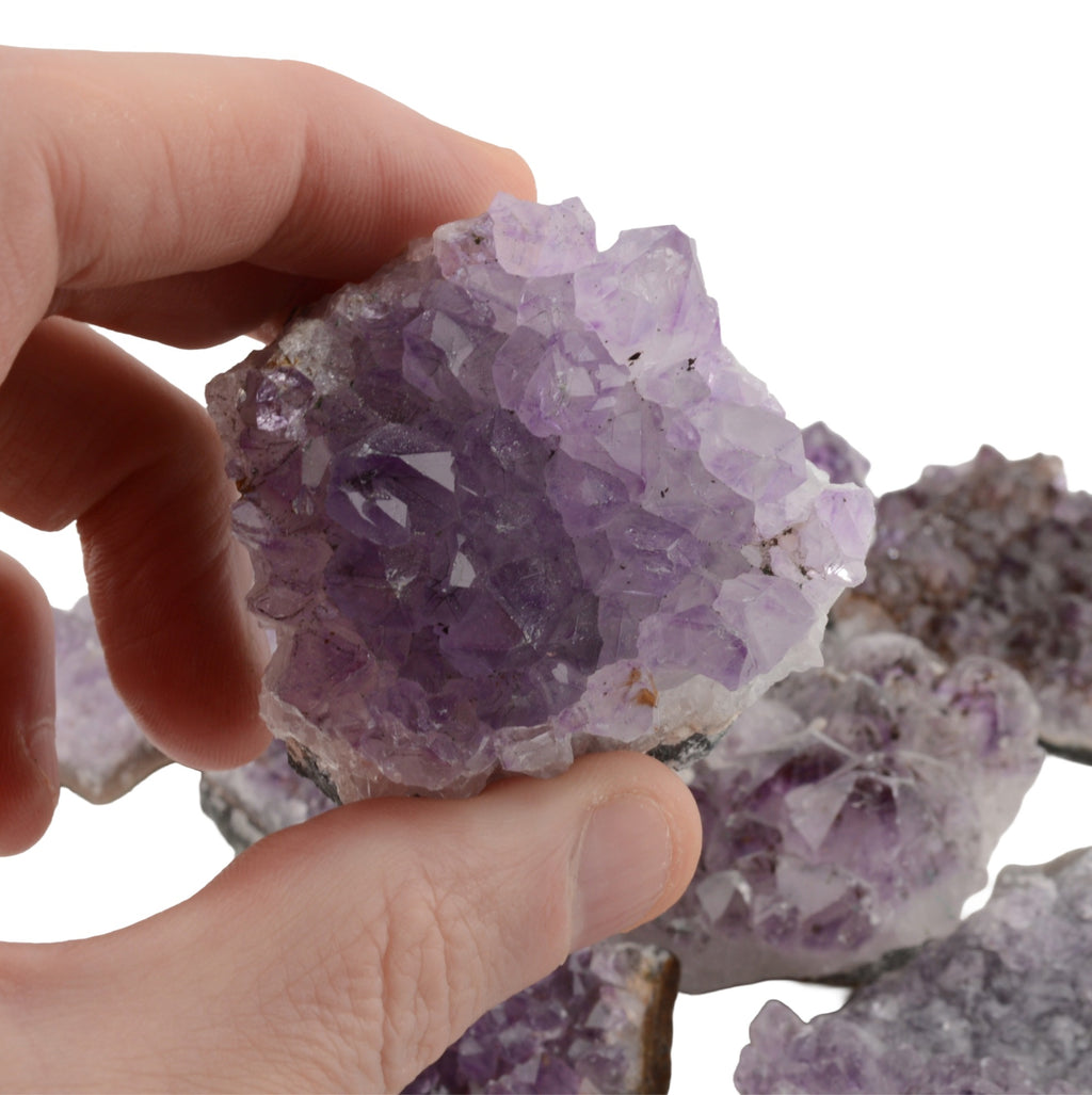 Amethyst Crystal Clusters - Medium Small