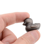 Small Gemstone Duck Carvings