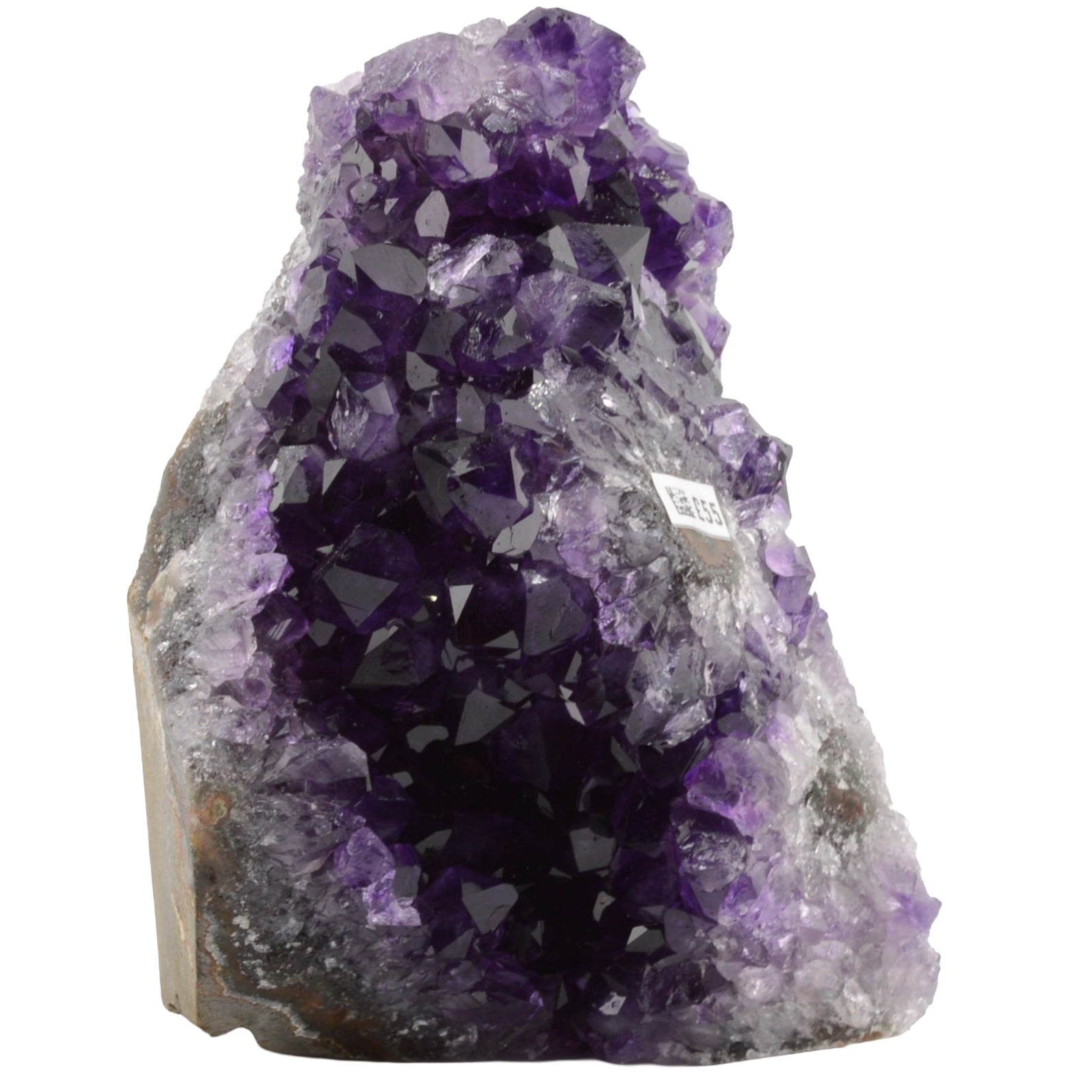 A+ Uruguayan Amethyst Crystal Cluster with Cut Base