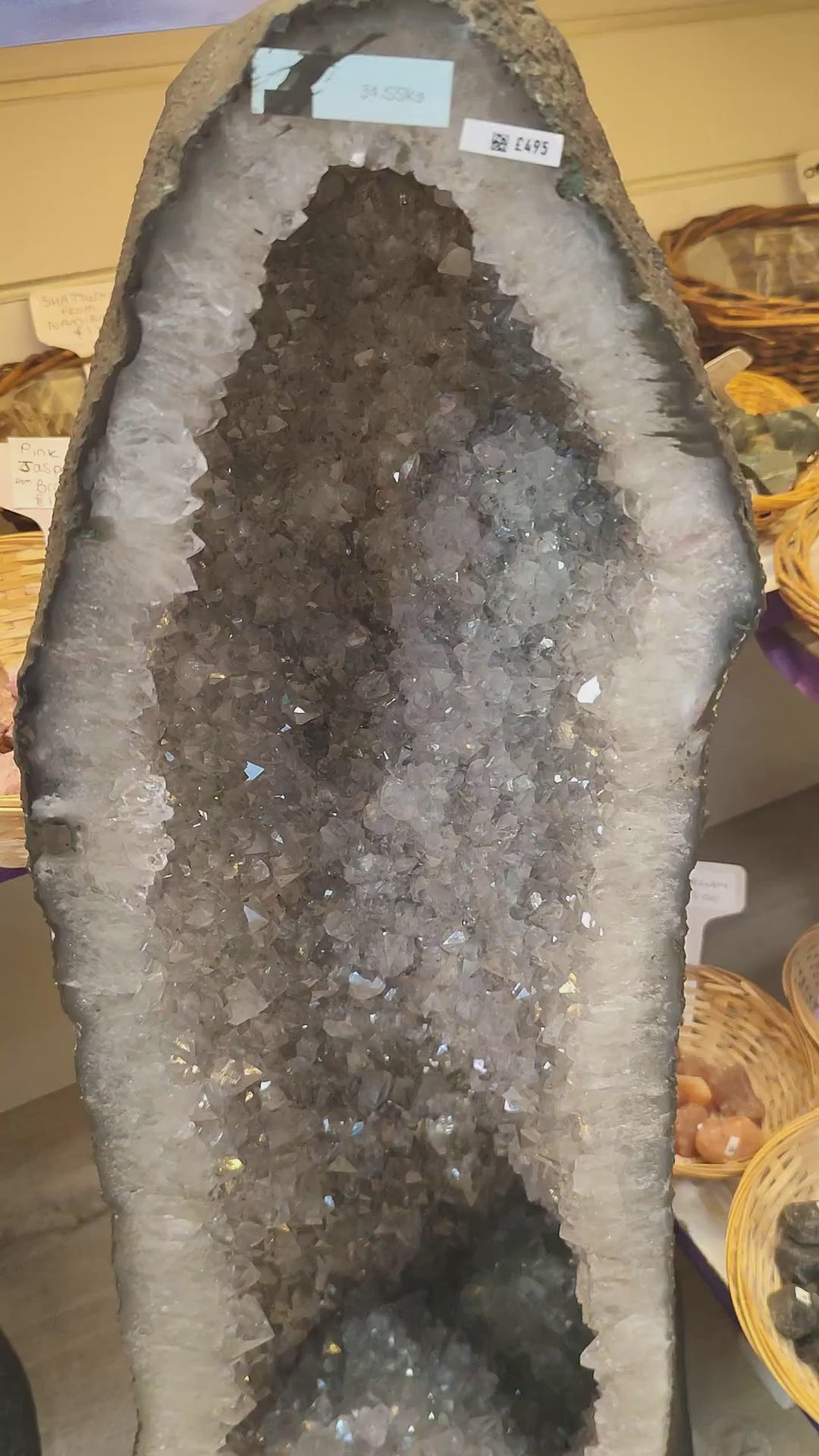 Very Large Amethyst Church Geode - 3rd Grade Brazil 34.5Kg