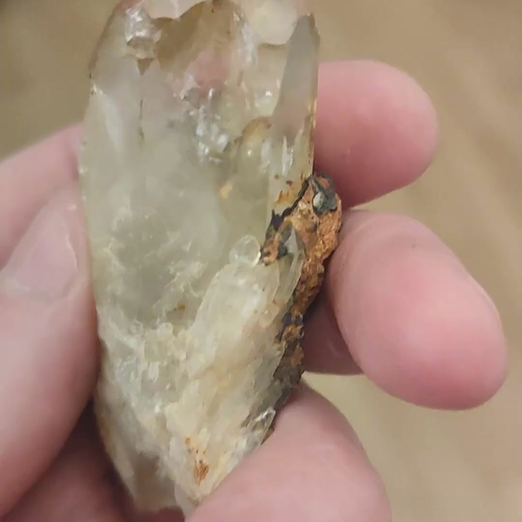 Natural Rough Citrine Point Specimen
