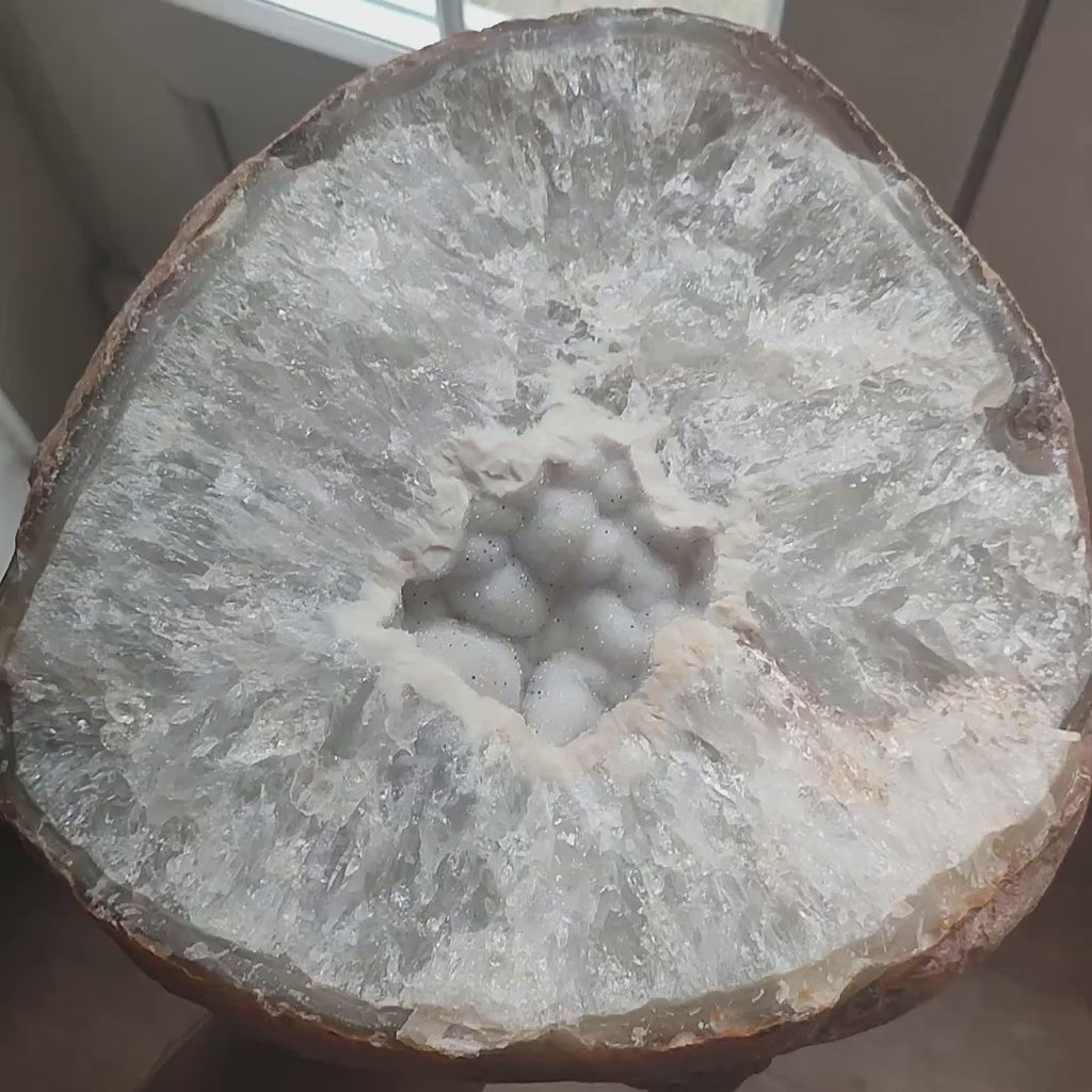Quartz Crystal Nodule with Druzy Centre - Huge 8.85Kg